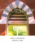 Cover: The Principalship - Wadsworth Publishing Co Inc
