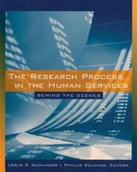 Enlarge image Cover: The Research Process in the Human Services - Wadsworth Publishing Co Inc