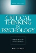 Cover: Critical Thinking in Psychology : Separating Sense from Nonsense - Wadsworth Publishing Co Inc