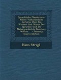 Cover: Sprachliche Plaudereien - Nabu Press