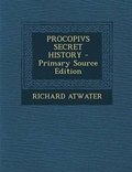 Cover: Procopivs Secret History - Primary Source Edition - Nabu Press