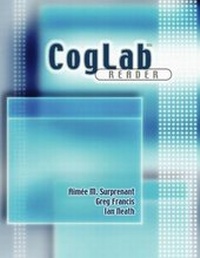 Enlarge image Cover: CogLab Reader - Wadsworth Publishing Co Inc