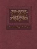 Cover: An Inquiry Into Doctor Gall's System Concerning Innate Dispositions - Nabu Press