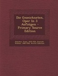 Cover: Die Gezeichneten, Oper in 3 Aufzugen - Nabu Press