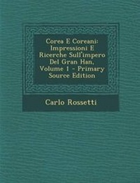 Enlarge image Cover: Corea E Coreani - Nabu Press