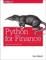 Cover: Python for Finance - O'Reilly