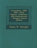 Cover: Greensboro, 1808-1904 - Nabu Press