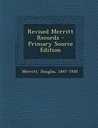 Enlarge image Cover: Revised Merritt Records - Nabu Press
