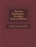 Cover: Summa Theologica - Nabu Press