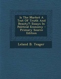 Cover: Is the Market a Test of Truth and Beauty? - Nabu Press