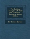 Cover: The Political Thought of Plato and Aristotle... - Primary Source Edition - Nabu Press