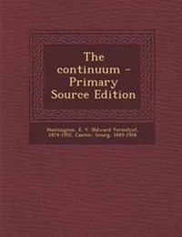 Enlarge image Cover: The Continuum - Nabu Press