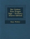 Cover: Der Golem - Nabu Press