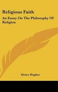 Cover: Religious Faith - Kessinger Publishing
