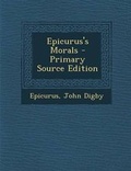 Cover: Epicurus's Morals - Nabu Press
