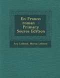 Cover: En France; Roman - Nabu Press