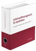 Cover: Gefahrstoffmanagement f&uuml;r Apotheken - Deutscher Apotheker Verlag