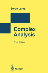 Abbildung von: Complex Analysis - Springer