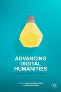 Cover: Advancing Digital Humanities - Palgrave Macmillan