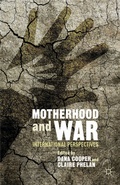 Cover: Motherhood and War - Palgrave MacMillan