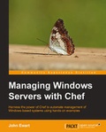 Cover: Managing Windows Servers with Chef - Packt Publishing