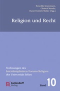 Cover: Religion und Recht - Aschendorff