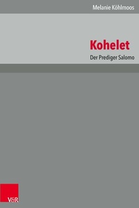 Enlarge image Cover: Kohelet - Vandenhoeck & Ruprecht