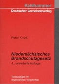 Cover: Nieders&auml;chsisches Brandschutzgesetz - Deutscher Gemeindeverlag