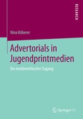 Cover: Advertorials in Jugendprintmedien - Springer VS