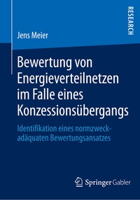Abbildung von: Bewertung von Energieverteilnetzen im Falle eines Konzessionsübergangs - Springer Gabler