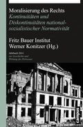 Cover: Moralisierung des Rechts - Campus