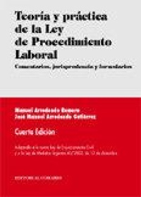 Abbildung von: Teoría y práctica de la Ley de procedimiento laboral - Editorial Comares