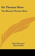 Cover: Sir Thomas More - Kessinger Publishing