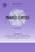 Cover: Progress in Optics - Elsevier