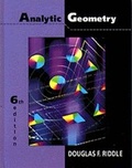 Cover: Analytic Geometry - Brooks/Cole
