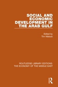 Enlarge image Cover: Social and Economic Development in the Arab Gulf (RLE Economy of Middle East) - Routledge