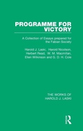 Cover: Programme for Victory (Works of Harold J. Laski) - Routledge