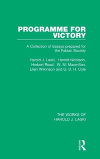 Enlarge image Cover: Programme for Victory (Works of Harold J. Laski) - Routledge