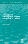 Cover: Managerial Prerogative and the Question of Control (Routledge Revivals) - Routledge