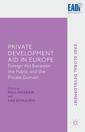Cover: Private Development Aid in Europe - Palgrave Macmillan