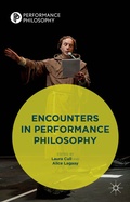 Cover: Encounters in Performance Philosophy - Palgrave Macmillan