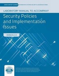 Abbildung von: Lab Manual To Accompany Security Policies And Implementation Issues - Jones and Bartlett Publishers, Inc