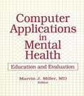 Cover: Computer Applications in Mental Health - Routledge