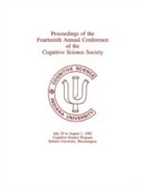 Bild vergrößern Bild: Proceedings of the Fourteenth Annual Conference of the Cognitive Science Society - Psychology Press Ltd