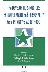 Enlarge image Cover: The Developing Structure of Temperament and Personality From Infancy To Adulthood - Psychology Press Ltd