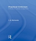 Cover: Practical Criticism V 4 - Routledge
