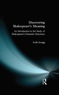 Cover: Discovering Shakespeare's Meaning - Routledge