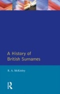 Cover: A History of British Surnames - Routledge