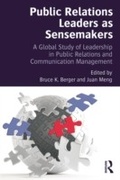 Cover: Public Relations Leaders as Sensemakers - Routledge