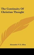 Cover: The Continuity Of Christian Thought - Kessinger Publishing